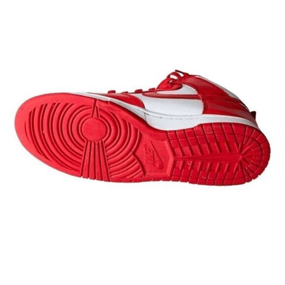 NIKE Dunk High 'Championship Red' Sneakers Size 8 - Picture 9 of 9